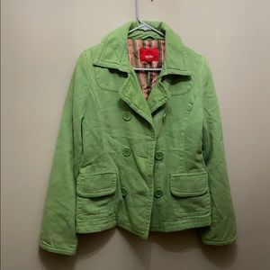 Mossimo Green Pea Coat